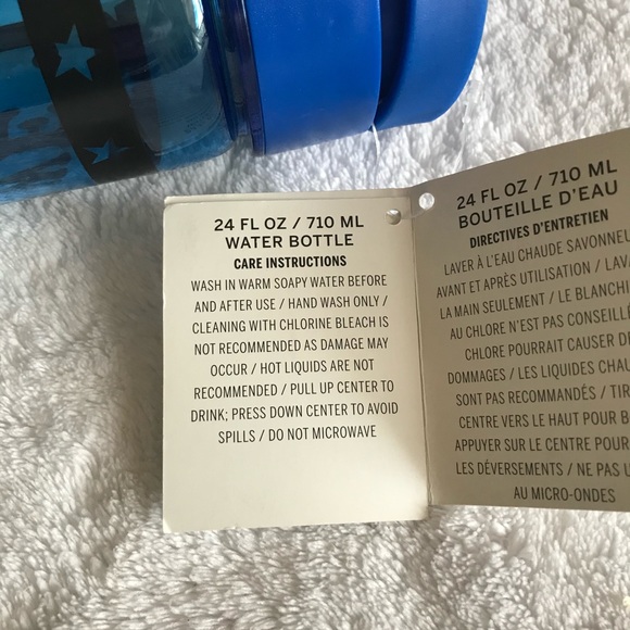 NWT VS PINK blue party campus water bottle - Picture 8 of 8